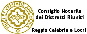 Consiglio Notarile Reggio Calabria Locri