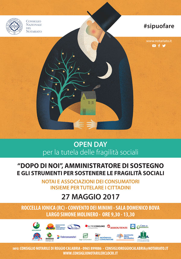 OPEN DAY PER LA TUTELA DELLE FRAGILITA’ SOCIALI